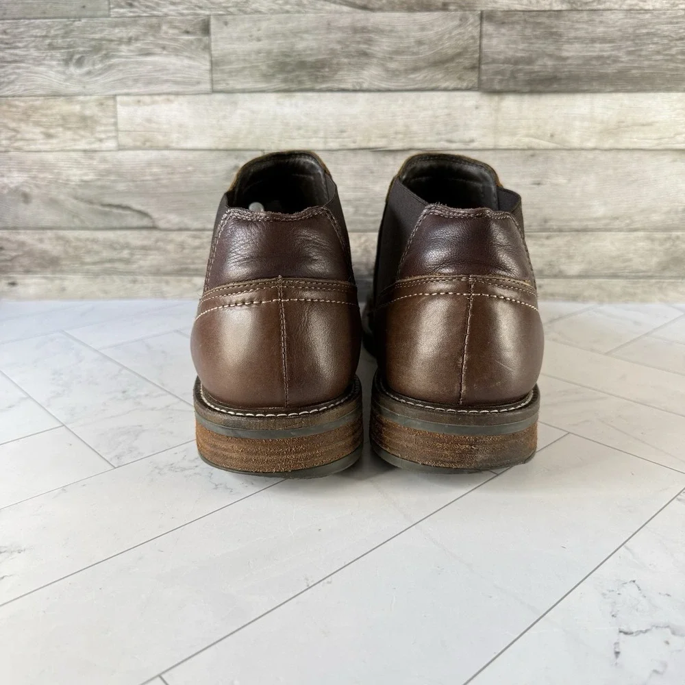 Naot Business Chukka Boots Men's Size 12 Brown Ankle Slip Resistant Shock Relief